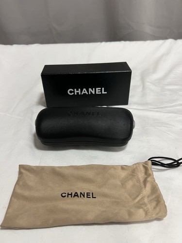 Chanel sunglasses black clam - ,