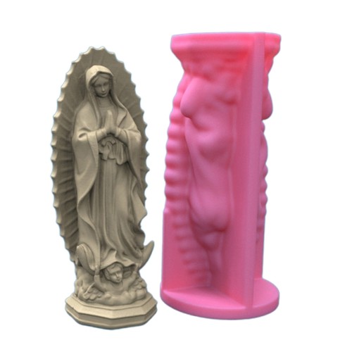 Virgin mary soap moulds - virgin,