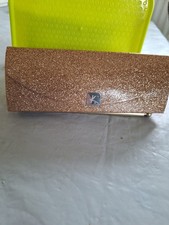 Kylie Minogue Rose Gold Coloured Empty Glasses Case Triangular