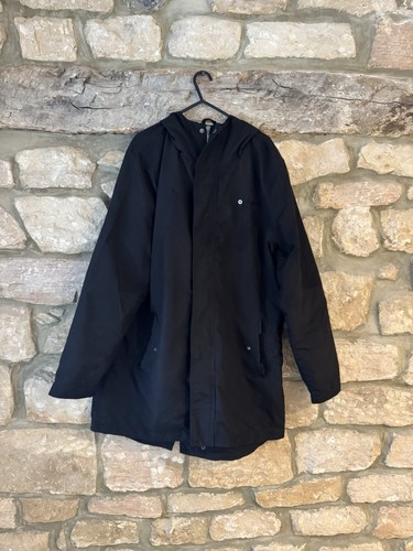 Mens black lambretta parka - lambretta,