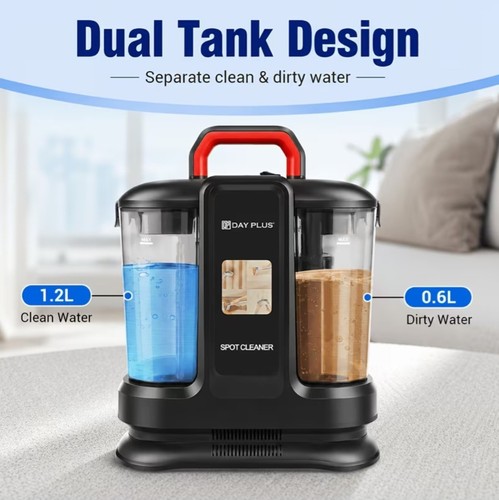 Spot cleaner with multi - cleaner,