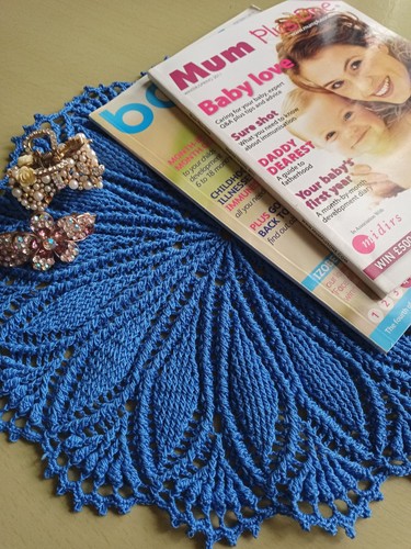 Handmade crochet doily - crochet,