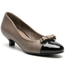 Ladies Womens Low Kitten Heels