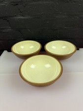 Denby Cinnamon Cereal Bowls 7"