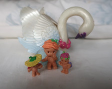 Vintage 1993 Fairy Winkles Kenner Magic Mirror Swan - Complete