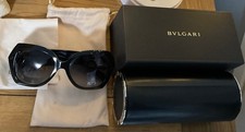 Bvlgari BV8182B Black Hexagon  Sunglasses