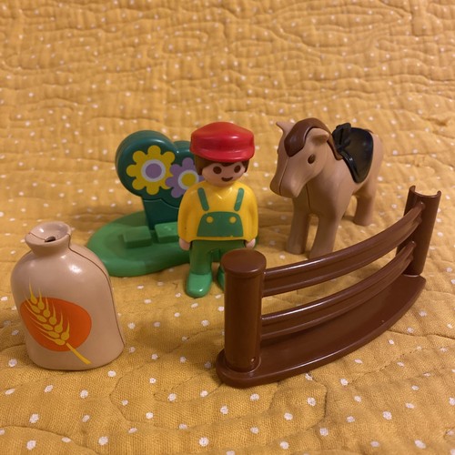 Playmobil 123 farmer - 123, horse