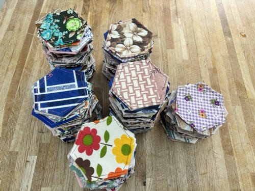 Vintage fabric pre cut tacked - pre,