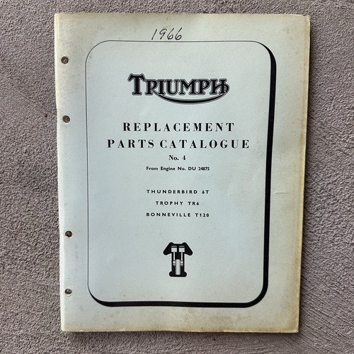 1966 triumph replacement parts - 1966,