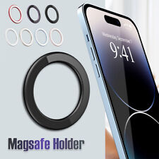Magnetic MagSafe Ring Holder Mount Wall Wireless Phone Car Sticker For iPhone