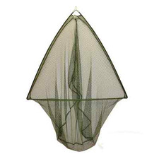 50" CARP FISHING LANDING NET IN GREEN WITH METAL SPREADER BLOCK CARP PIKE TACKLE