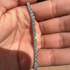 5Ct Round Cut Lab Grown