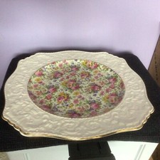 Vintage Chintz Large Platter