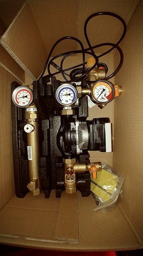 Solar thermal pump station - , and