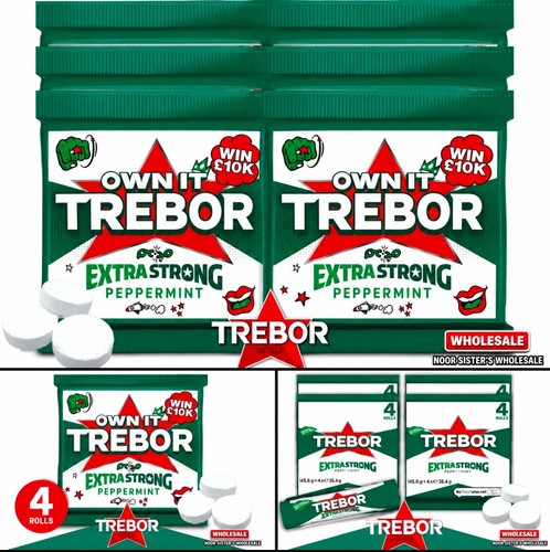 Trebor extra strong mints - trebor,