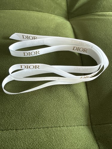 Dior white satin 100 long - cm,
