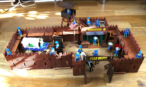 Playmobil western fort bravo - western,