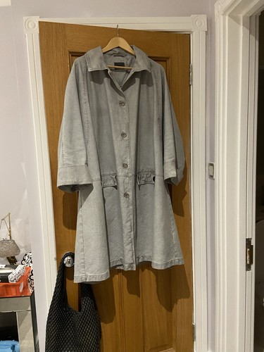 Oska oversized coat 100 grey - oversized,