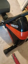 VIAVITO rowing mchine/erg - black and red- foldable(space conservative)magnetic 