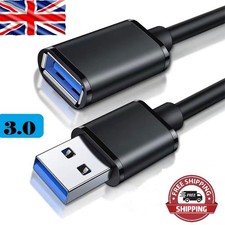 USB 3.0 Extension Cable SuperSpeed Fast Lead Male to Female 0.5 1m 2m 3m and 5m