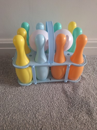 Kids plastic skittles bowling - skittles,