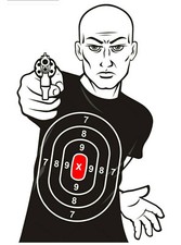 Air gun targets shoot rifle - targets,