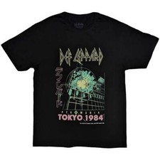 Def Leppard 'Tokyo' Black T