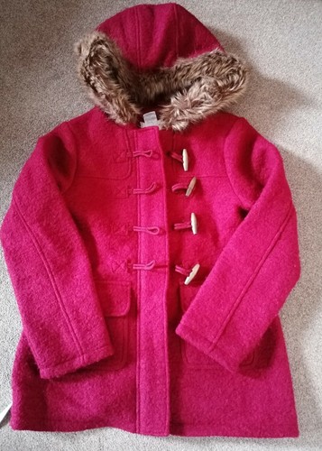 Wool rich duffle coat - wool,