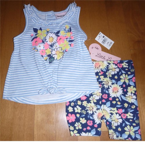 Baby girls little lass tank - girls,