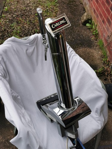 Carling beer pump pub - carling,