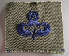 Superb US AIR FORCE   - MASTER PARACHUTE WINGS BREAST INSIGNIA PATCH