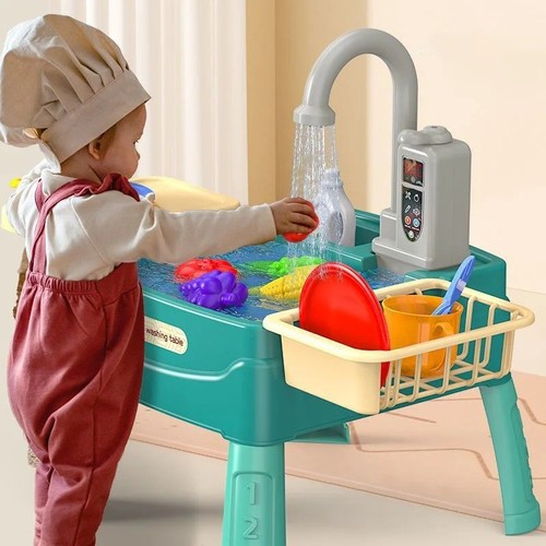 Play sink with - with, running