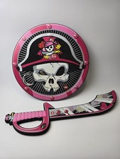 Lego Land Pink Pirate Sheild And Sword LEGO Foam Pink Pirate 