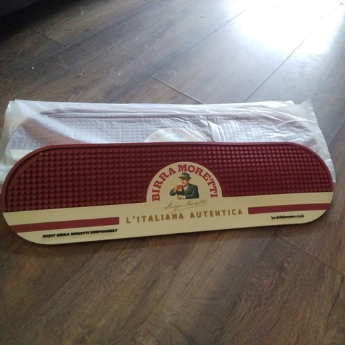 New birra moretti - rubber, bar