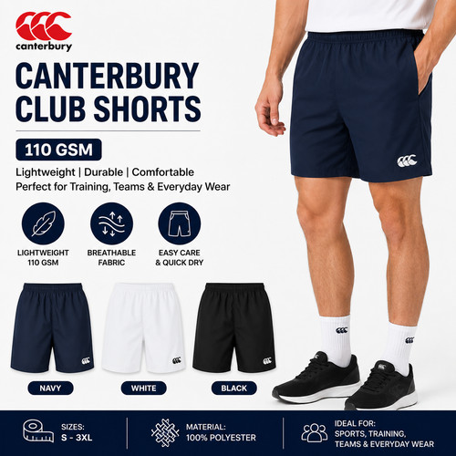 Canterbury cn264 club shorts - canterbury,