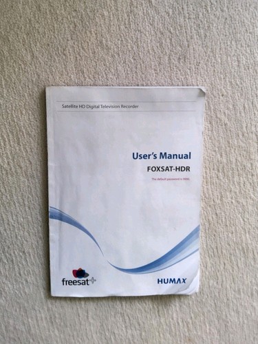 Humax foxsathdr 500gb twin - humax,