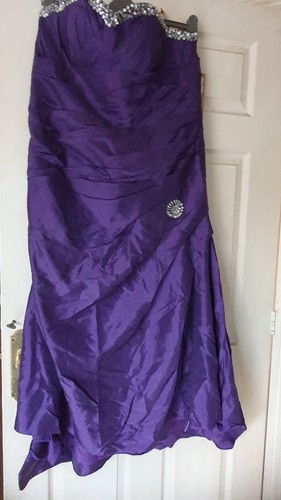 Purple bridesmaid dress - bridesmaid,