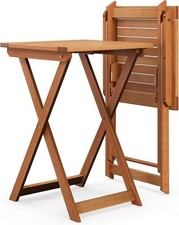 50cm Hardwood Folding Bistro