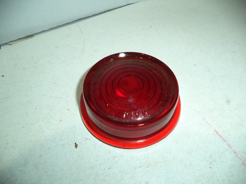 Lucas l579 red glass - glass, side