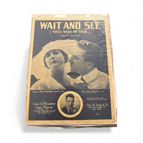 Vintage sheet music 1919 - sheet,