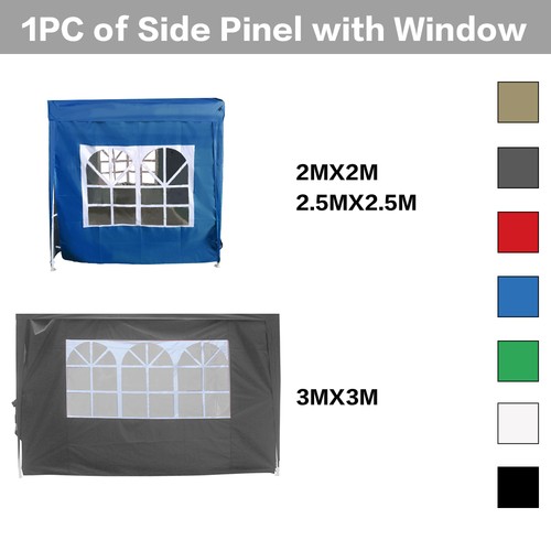 Outdoor pop gazebo side - up,