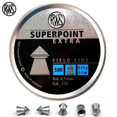 Rws super point 177 - point, pellets