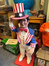 1960s Automaton Shop/Window Display Figure JH Animations Uncle Sam USA