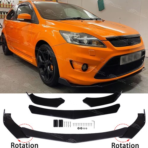 Flat gloss front bumper - front,