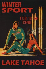 Lake Tahoe 1948 Winter Sport