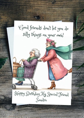 Funny birthday card - funny,