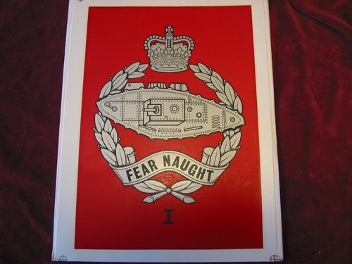 Rtr tank regiment badge - rtr,