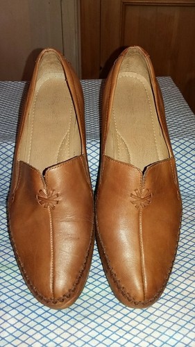 Footglove caramel brown - , ladies