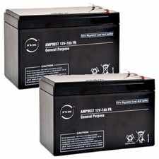 2 PACK NX 12V 7Ah BAIT BOAT BATTERY for Waverunner, Viper, Lakestar Bait Boats