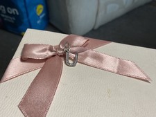 Rare Genuine Pandora Letter U Alphabet CZ Pave Pendant Dangle Charm S925 ALE